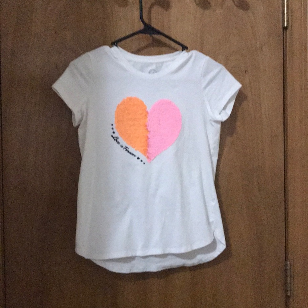 Sequin reversed Tee